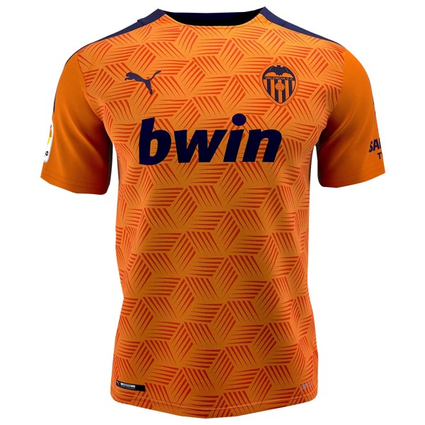 Tailandia Camiseta Valencia Segunda 2020-2021 Naranja